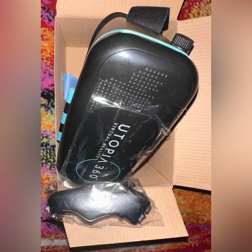 Virtual Reality 3D Headset - Black